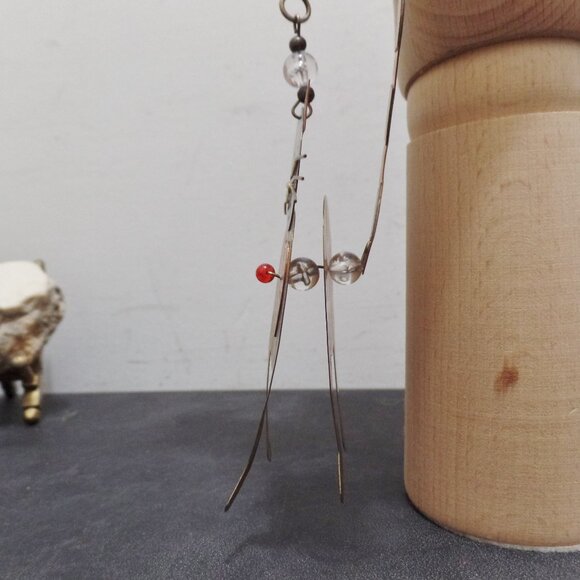 Super Cool Mixed Metal Hanging Cat Ornament shipper39 shipper39 (3 - Picture 8 of 12